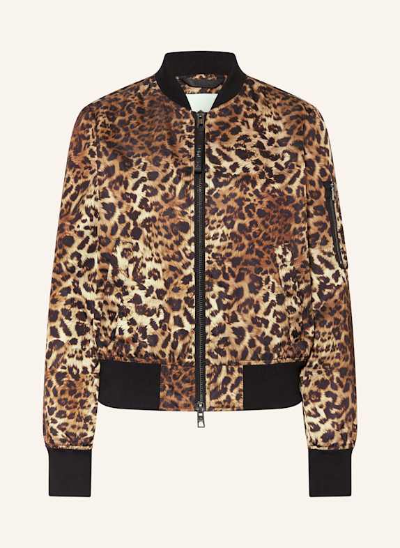 IQ STUDIO Blouson BRAUN/ SCHWARZ/ HELLBRAUN