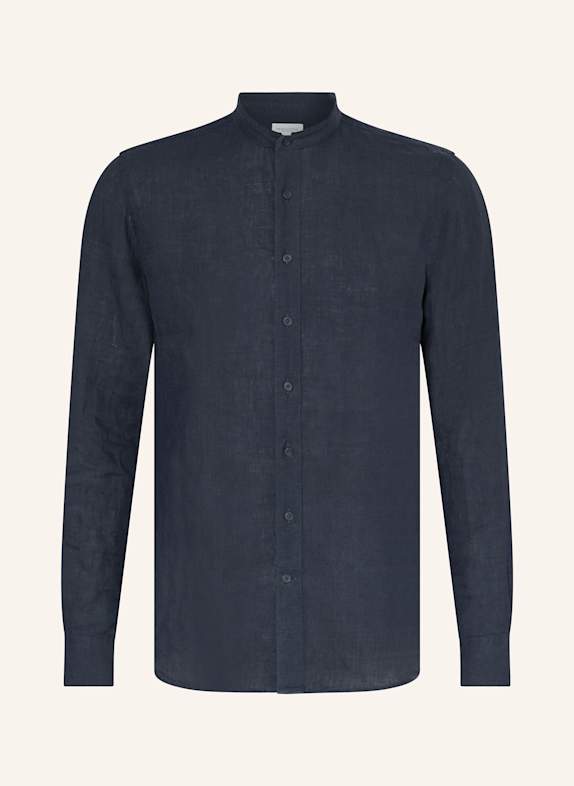 PROFUOMO Leinenhemd Regular Fit DUNKELBLAU