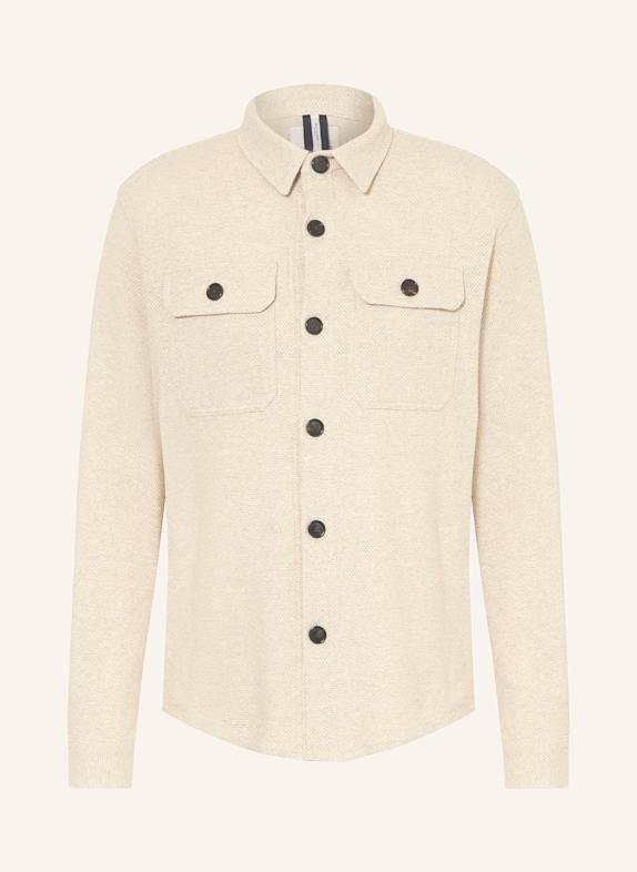 PROFUOMO Strick-Overshirt BEIGE