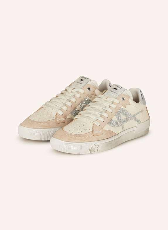 ash Sneakersy MOONLIGHT BEŻOWY/ KREMOWY/ SREBRNY