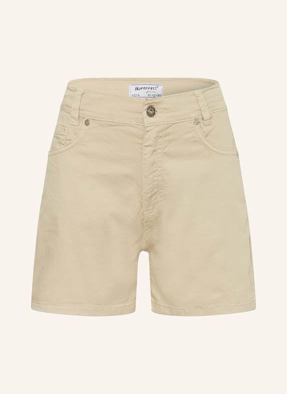BLUE EFFECT Jeansshorts HELLBRAUN