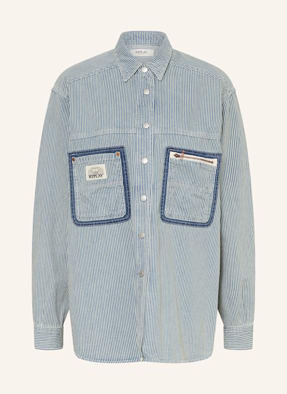 REPLAY Overshirt ECRU