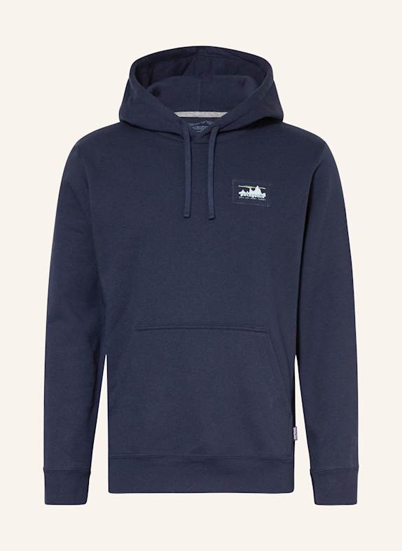 patagonia Bluza z kapturem SKYLINE GRANATOWY
