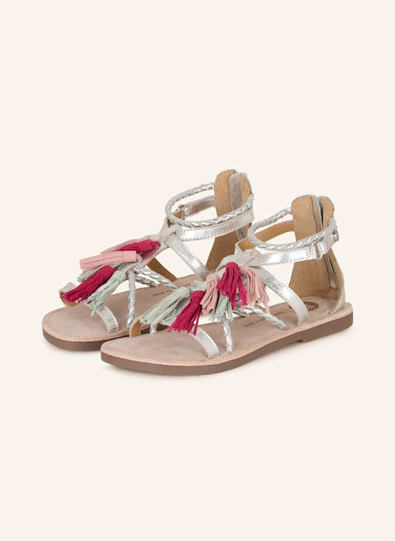 GIOSEPPO Sandalen JANESVILLE SILBER/ FUCHSIA