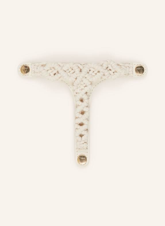 HEY MARLY Sandalen-Topping BOHO WEAVE CREME