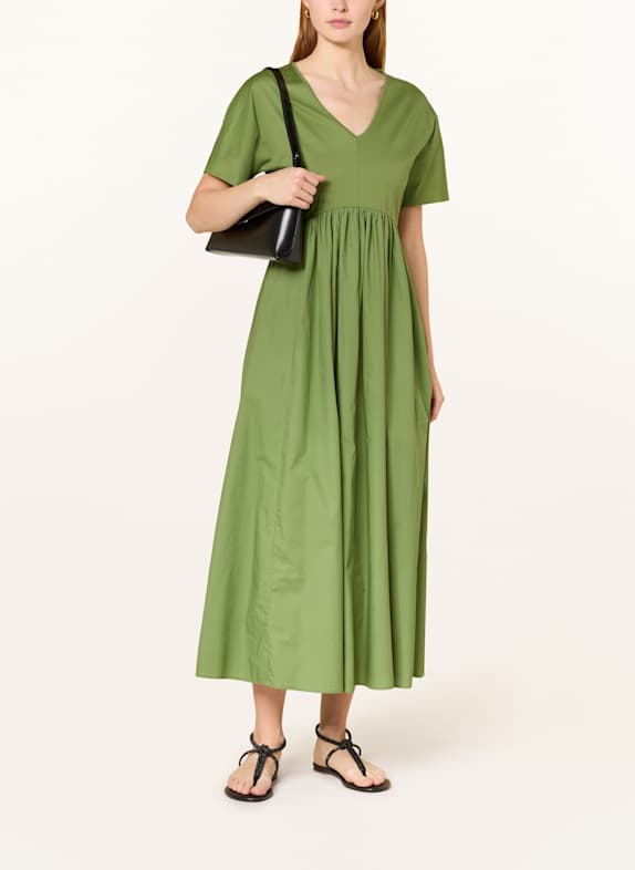 WEEKEND Max Mara Kleid BRONZO im Materialmix GRÜN