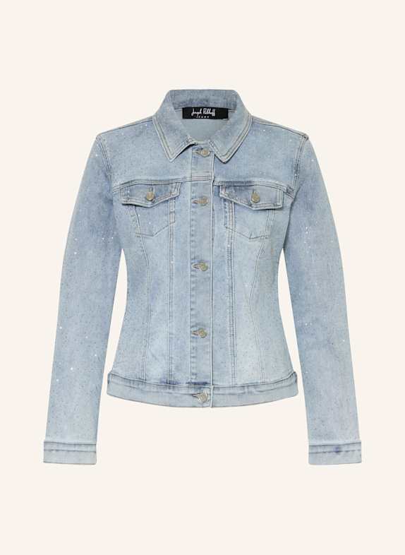 Joseph Ribkoff Jeansjacke mit Schmucksteinen HELLBLAU
