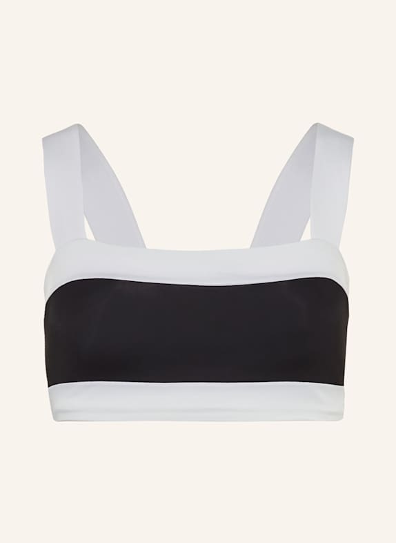 GOLDBERGH Bustier-Bikini-Top PLONGE WEISS/ SCHWARZ