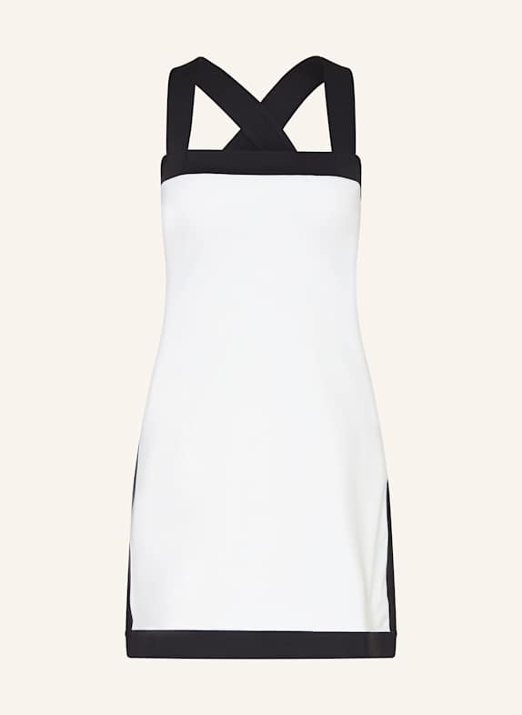 GOLDBERGH Tenniskleid ADELINE WEISS/ SCHWARZ