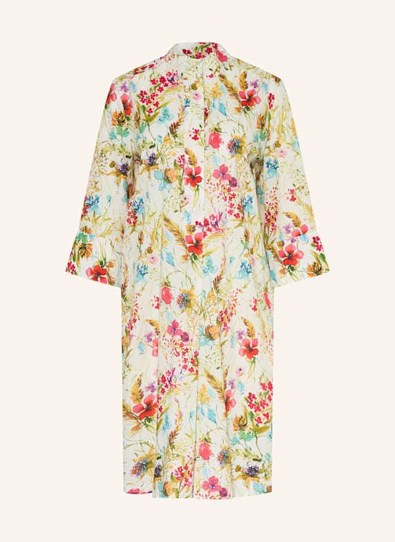 dea kudibal Kleid KAMILLE mit 3/4-Arm WEISS/ ROT/ TÜRKIS