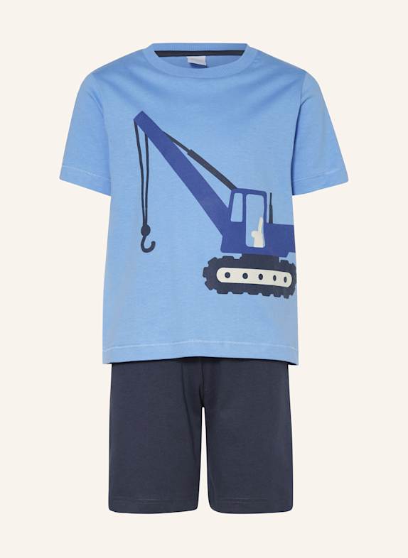 Sanetta Shorty-Schlafanzug HELLBLAU/ DUNKELBLAU