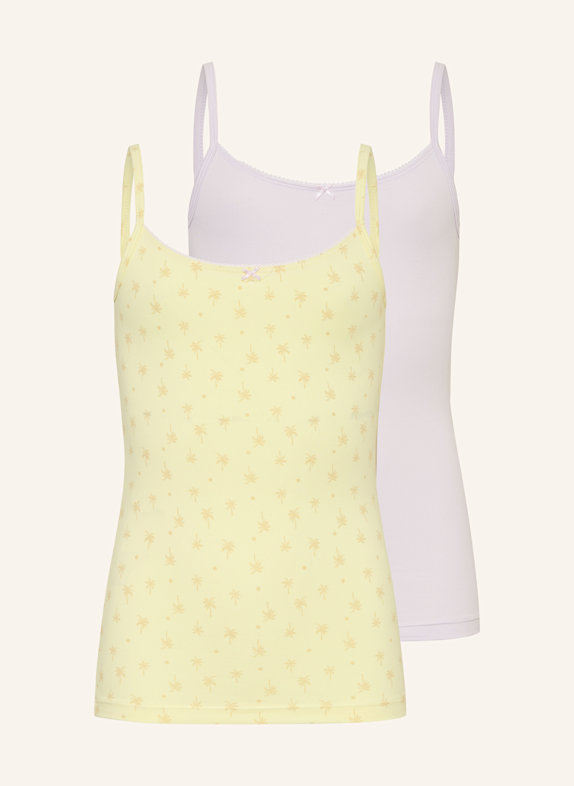 Sanetta 2er-Pack Tops GELB/ HELLLILA