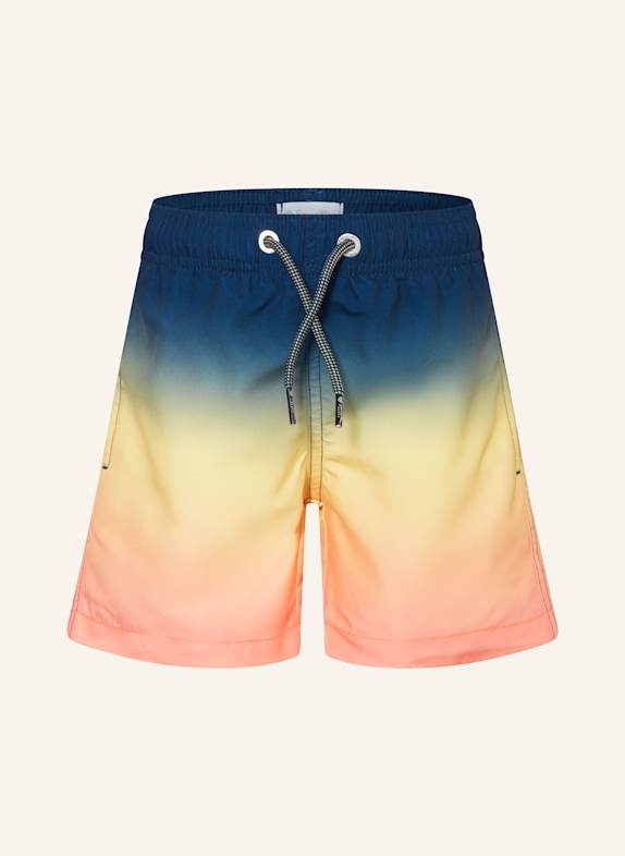 Sanetta Badeshorts GELB/ DUNKELBLAU/ ORANGE
