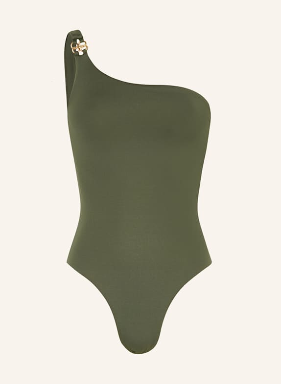BANANA MOON COUTURE One-Shoulder-Badeanzug AYADA CAYON KHAKI