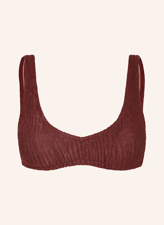 OAS Bustier horní díl bikin CHERRY ROCCIA TMAVĚ ČERVENÁ