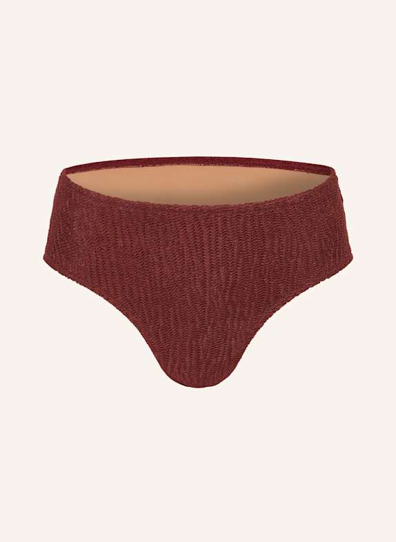 OAS Basic bikinové kalhotky CHERRY RIVA TMAVĚ ČERVENÁ