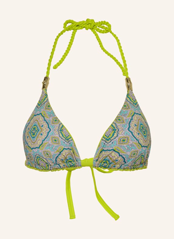 heidi klein Triangel-Bikini-Top HACIENDA zum Wenden HELLGRÜN/ PETROL/ MINT