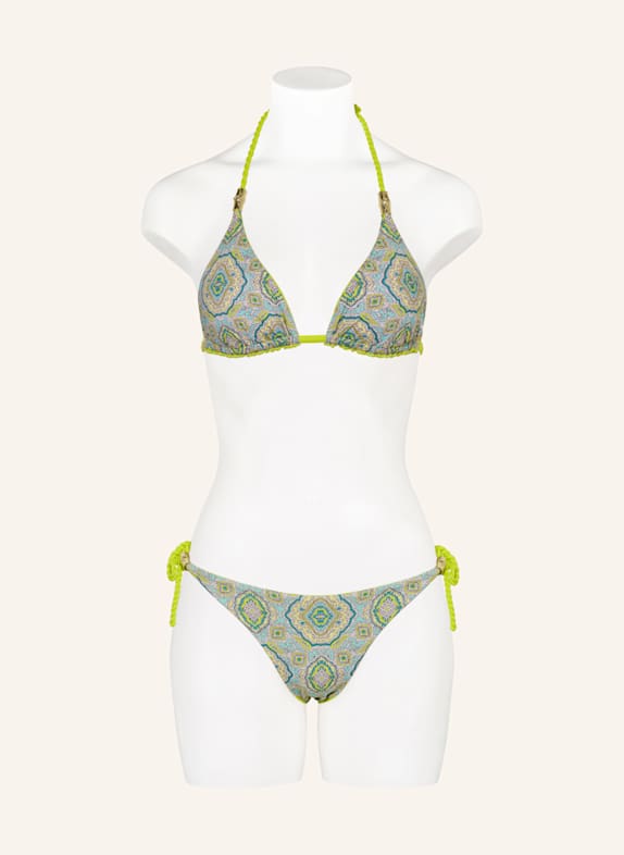 heidi klein Triangelbikini-broekje HACIENDA om te keren LICHTGROEN / PETROL / MINT