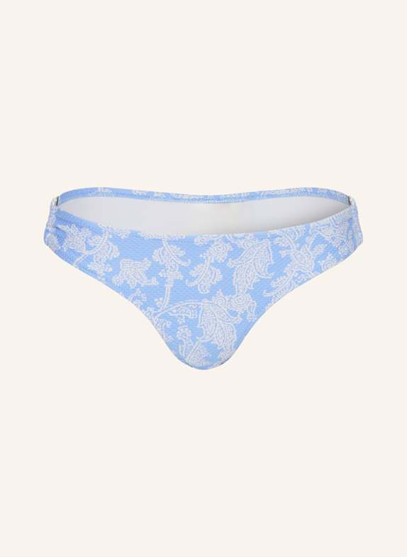 heidi klein Basic-Bikini-Hose PLAYA PARAISO BLAU/ WEISS