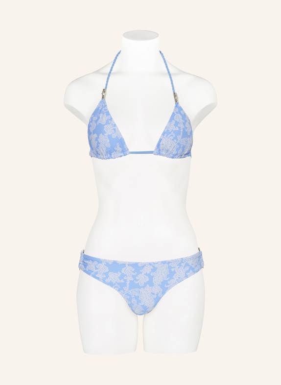 heidi klein Basic bikiniunderbukser PLAYA PARAISO BLÅ / HVID