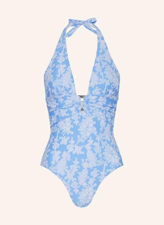 heidi klein Neckholder-Badeanzug PLAYA PARAISO HELLBLAU