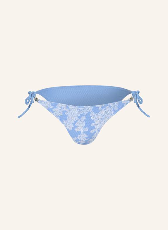 heidi klein Triangel-Bikini-Hose PLAYA PARAISO BLAU/ WEISS