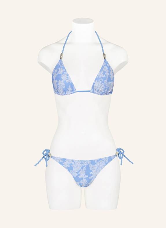 heidi klein Triangelbikini broekje PLAYA PARAISO BLAUW / WIT