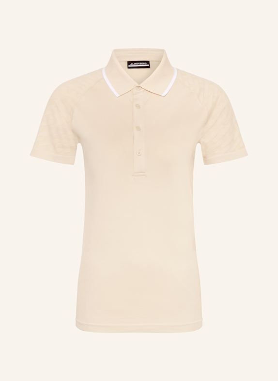 J.LINDEBERG Funktions-Poloshirt BEIGE