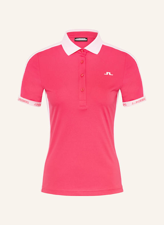 J.LINDEBERG Funktions-Poloshirt PINK/ ROSA