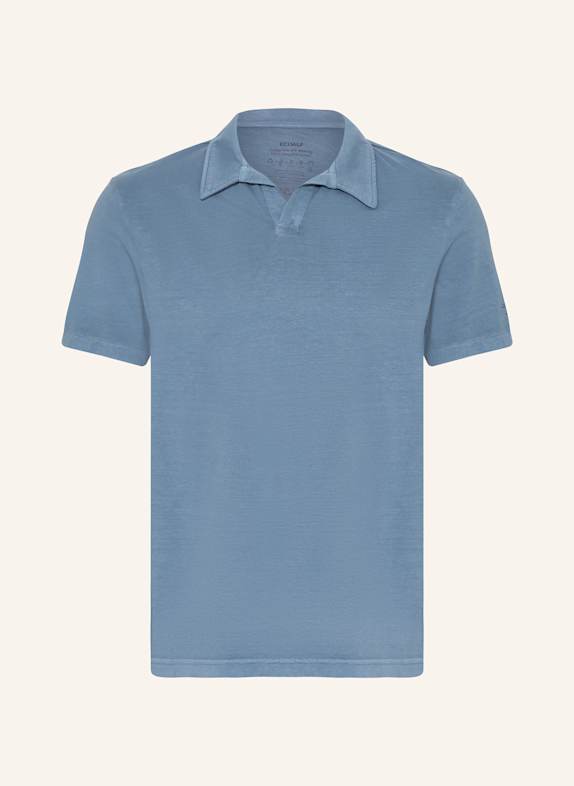 ECOALF Jersey-Poloshirt ENZO Regular Fit BLAU