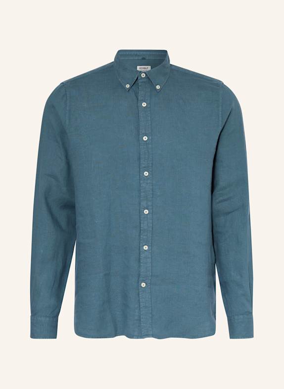 ECOALF Leinenhemd MALIBU Regular Fit PETROL