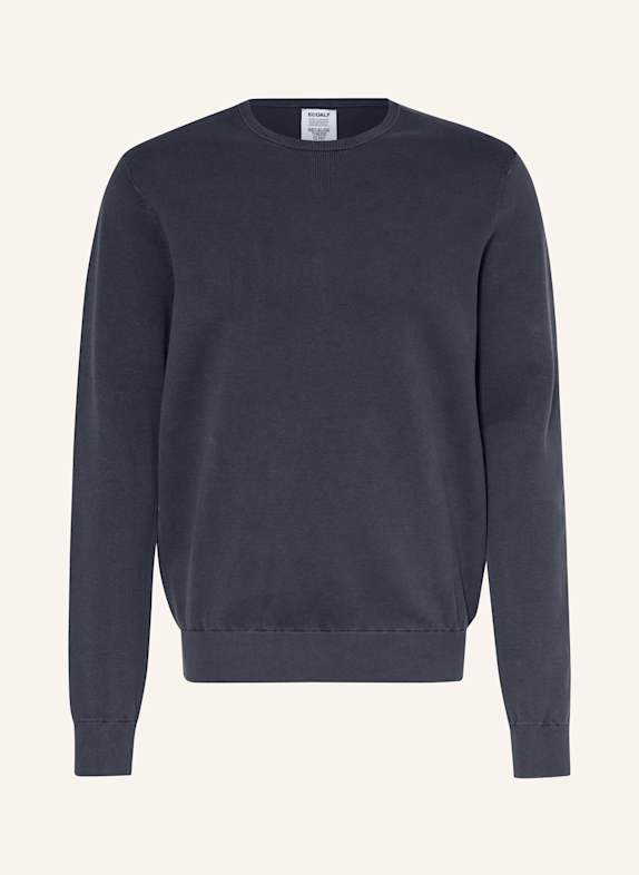 ECOALF Pullover MANZANO mit Leinen DUNKELBLAU