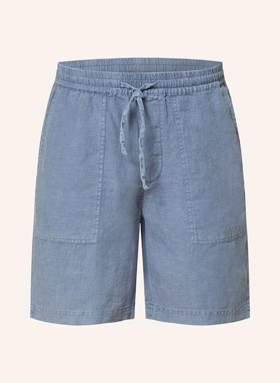 ECOALF Leinenshorts MUSY Regular Fit BLAUGRAU