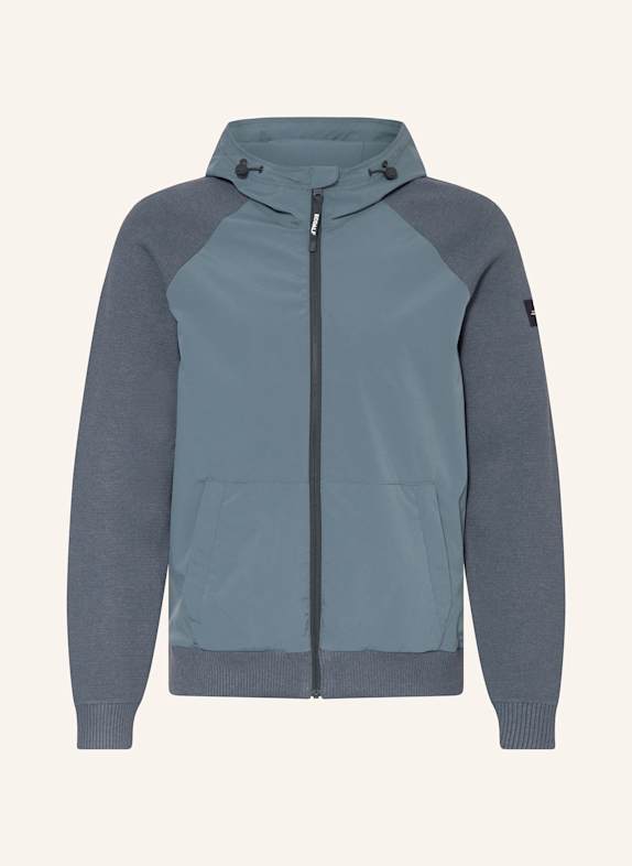 ECOALF Jacke POTUS im Materialmix GRAU