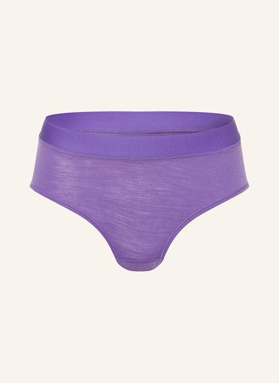 odlo Slipy funkcyjne NATURAL MERINO 160 z wełny merino LILA