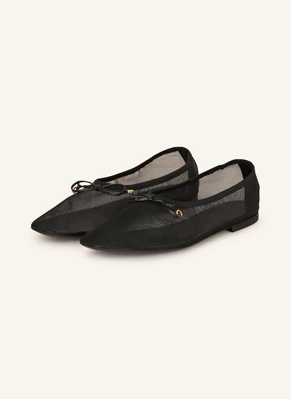 ODISSì Mary Jane ballet flats LINA BLACK