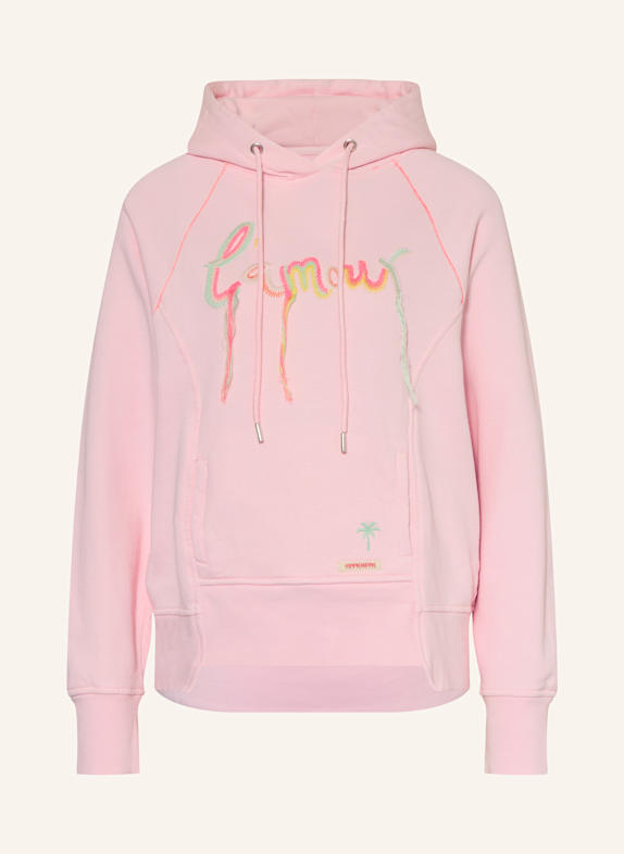 yippie hippie Oversized sweatshirt LIGHT PINK