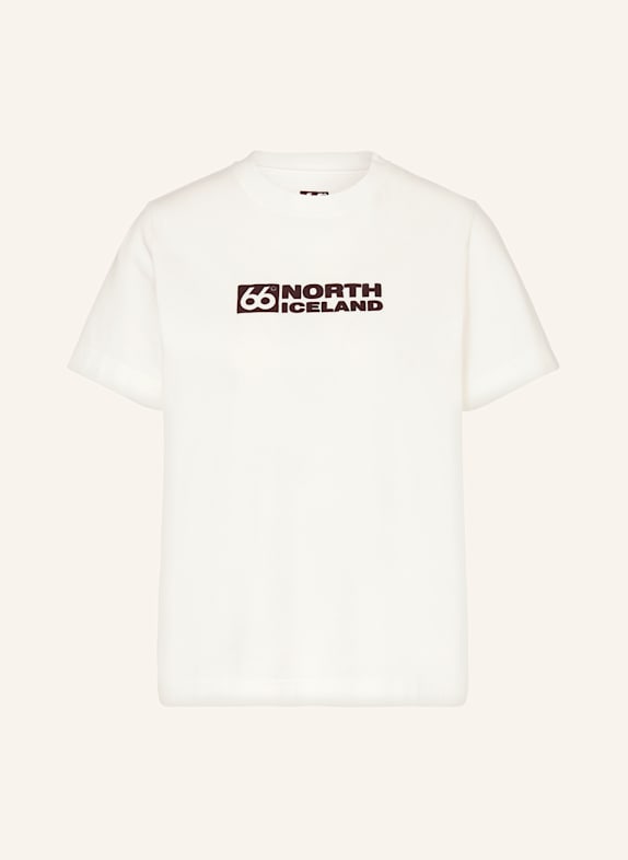 66°NORTH T-Shirt BORGIR WEISS