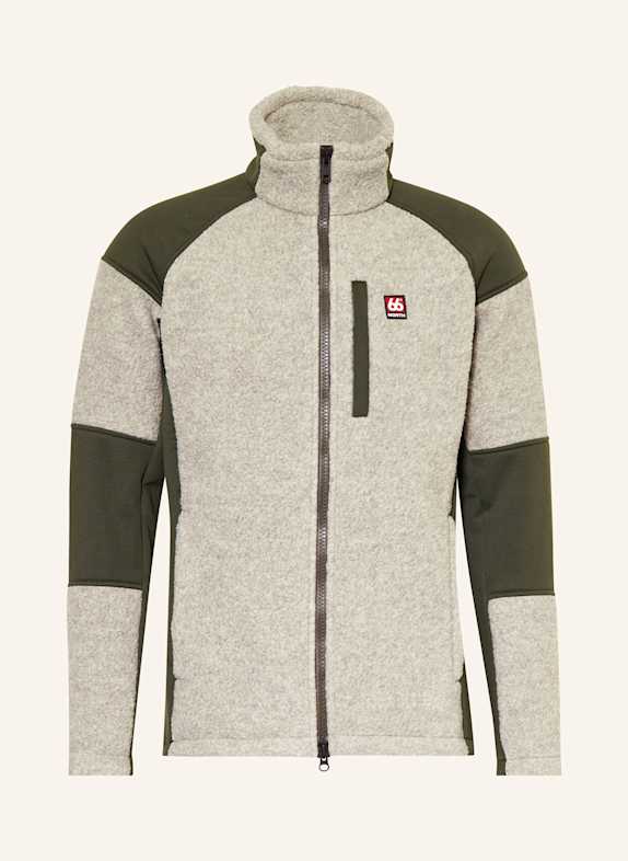 66°NORTH Fleecejacke TINDUR KHAKI/ TAUPE