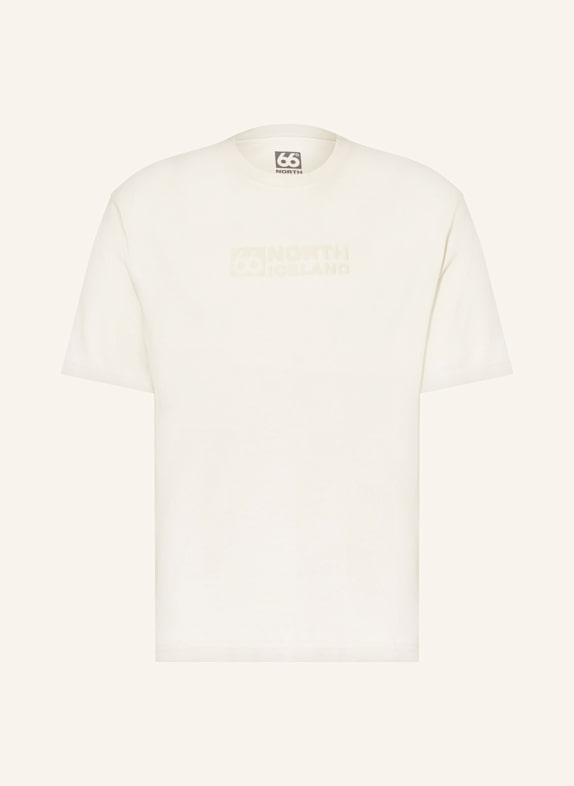 66°NORTH T-Shirt BORGIR 117 Eggshell