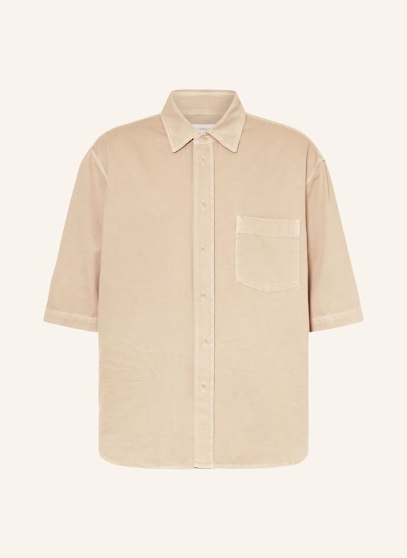 LEMAIRE Kurzarm-Hemd Comfort Fit BG223 NATURAL BEIGE