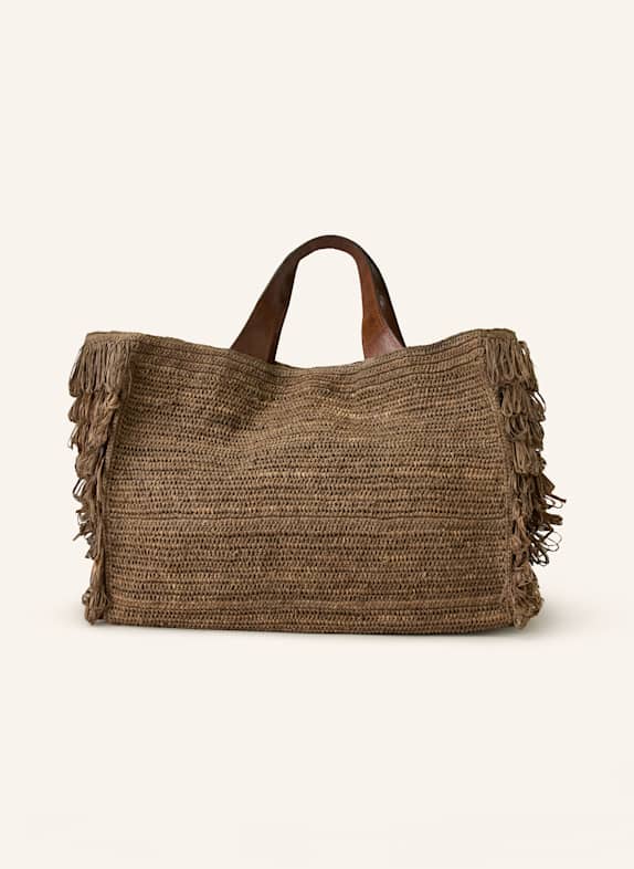 IBELIV Torba shopper ONJA BRĄZOWY