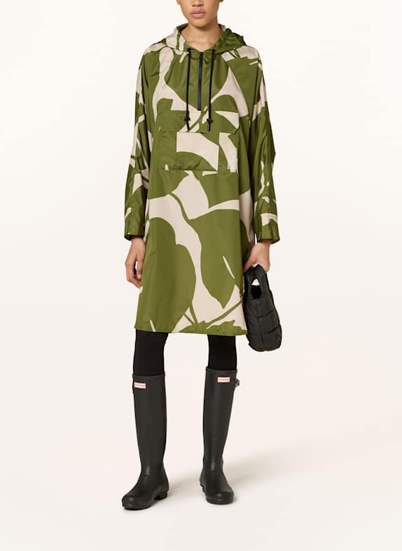 Miss Lagotte Regenmantel KHAKI/ WEISS