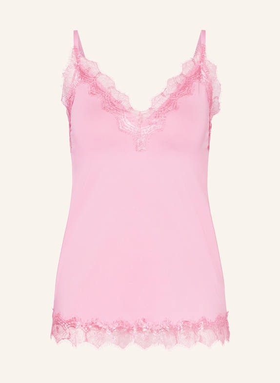 rosemunde Top BILLIE mit Spitze ROSA