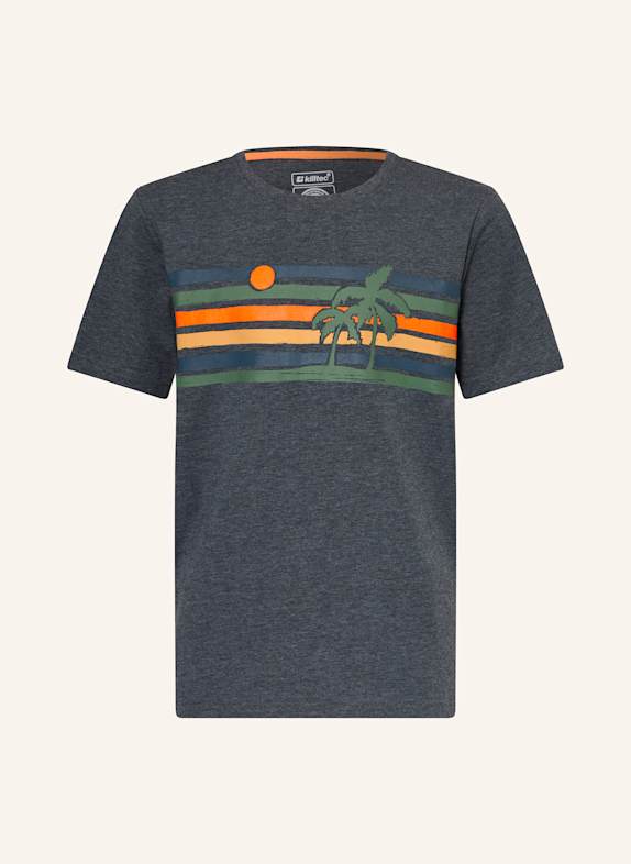 killtec T-Shirt KOS 126 DUNKELGRAU