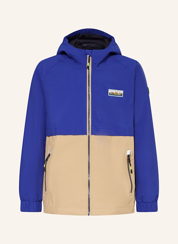 killtec Funktionsjacke KOS 141 BYS BLAU/ CAMEL