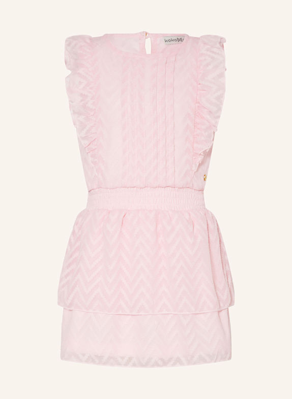 Koko Noko Kleid mit Volants ROSA
