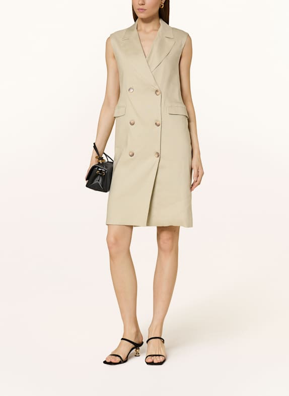 ANFINY Blazerkleid ELINOR mit Leinen BEIGE