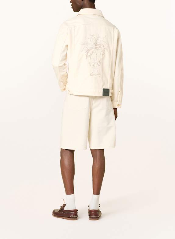 DRÔLE DE MONSIEUR Jeansjacke CREME/ HELLGRAU