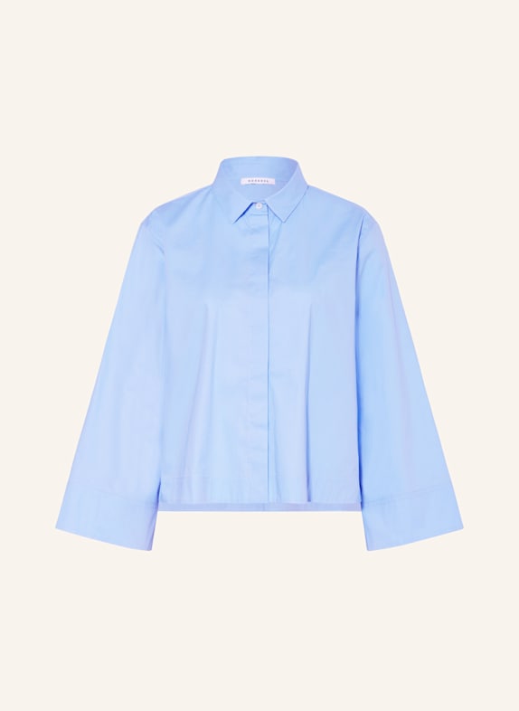 ROSSO35 Shirt dress with 3/4 sleeves LIGHT BLUE